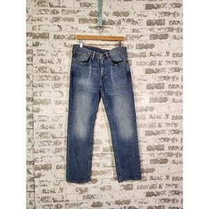 Levi's‎ 514 Men's Jeans 34x30 Blue Wash Straight Leg Regular Fit